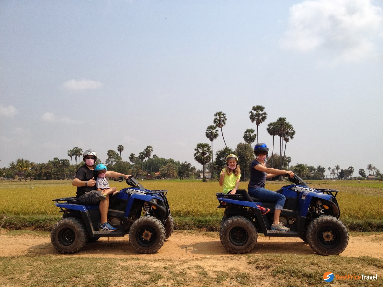 Explore countryside by Quad bike