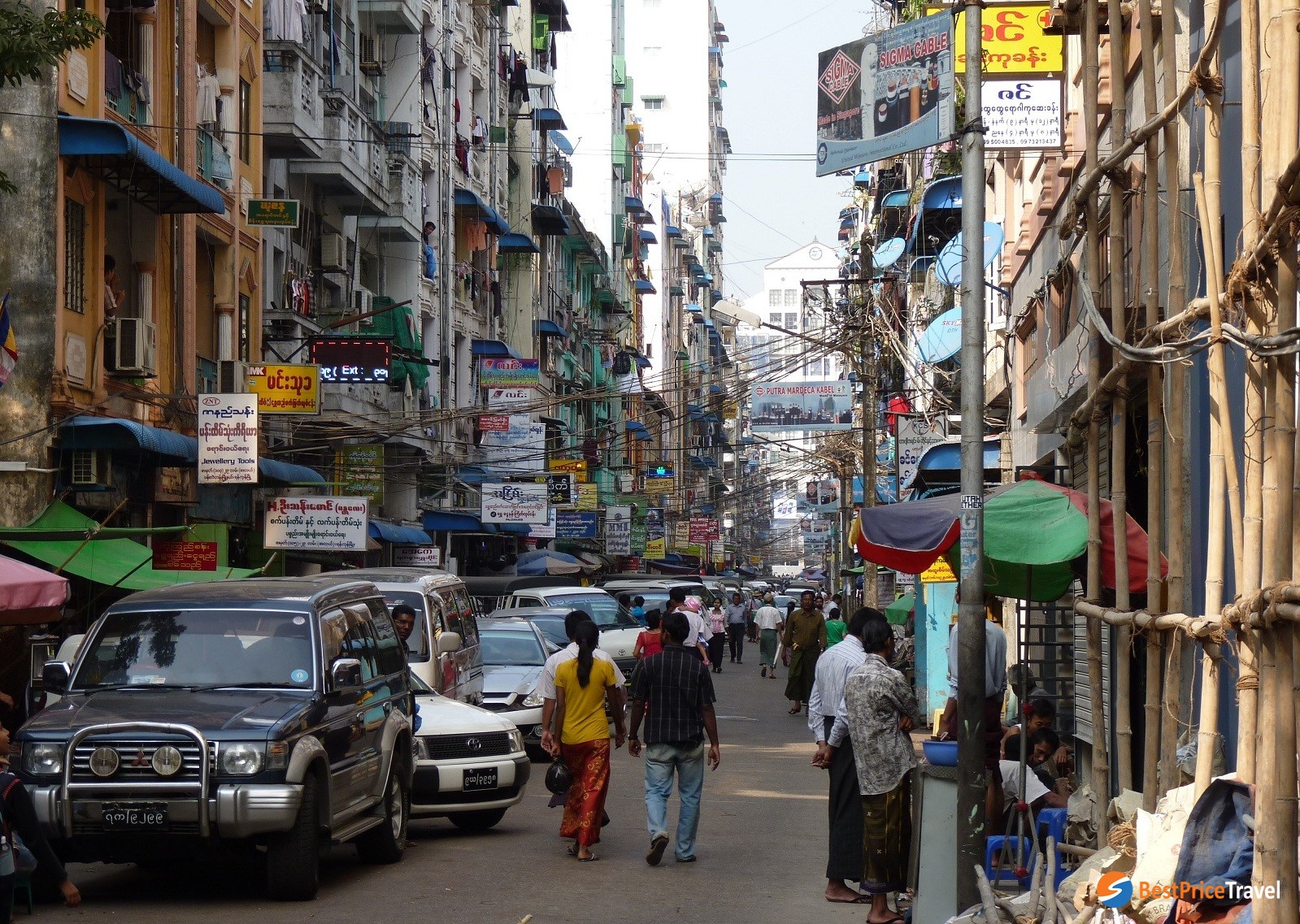 Street In Yangon