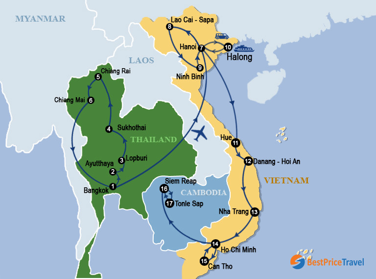 4 Weeks In Thailand Vietnam And Cambodia Bestprice Travel