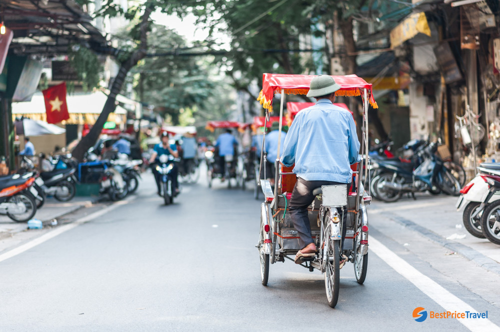 Cyclo In Hanoi
