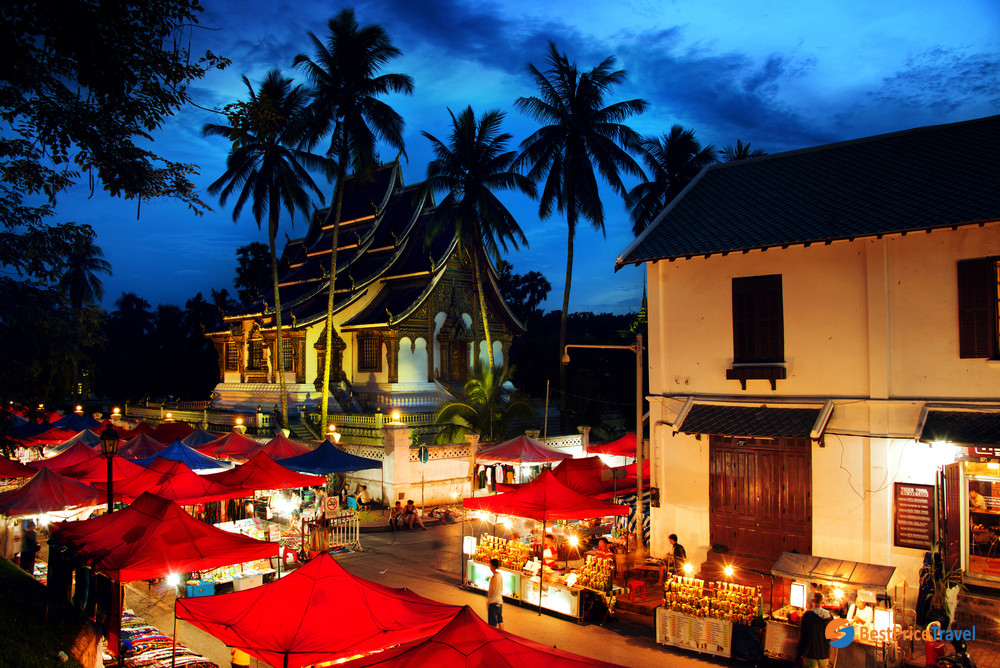 Night Market In Luang Prabang