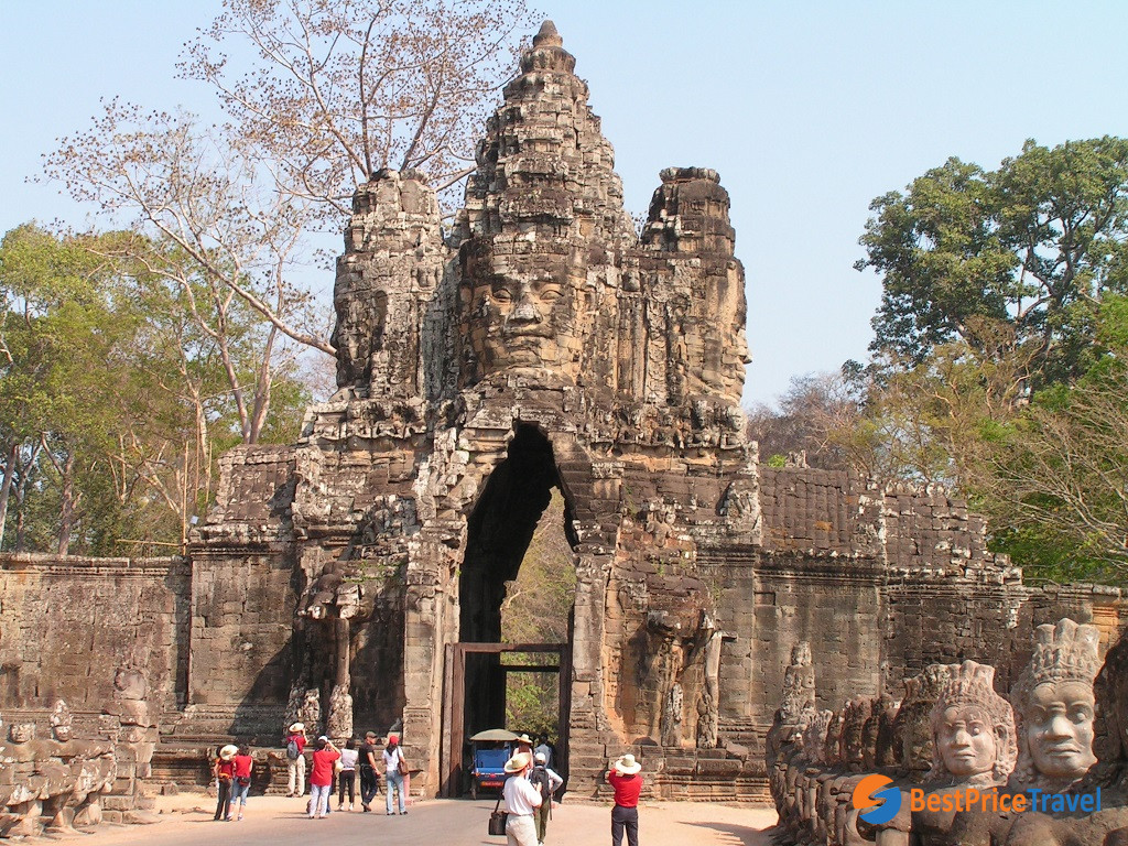South Gate To Angkor Thom