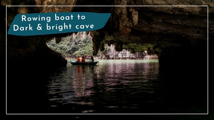 Visit Dark & Bright Cave with Mon Cheri Cruise