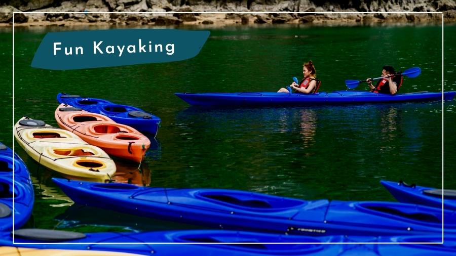Fun Kayaking With Mon Cheri Cruise
