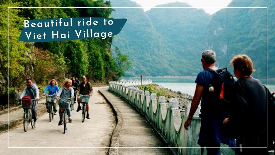 Way to Viet Hai Village with MOn Cheri Cruise 3 days