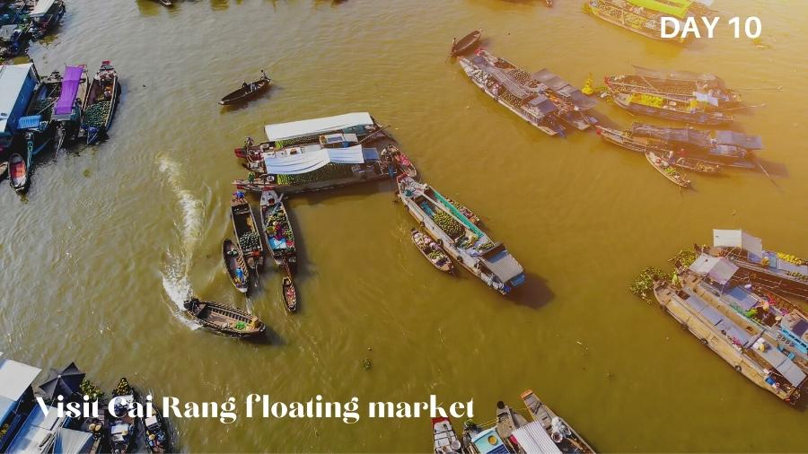 Day 10 Can Tho – Cai Rang Floating Market – Chau Doc