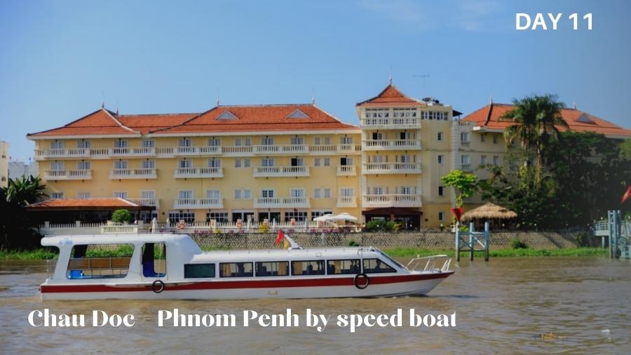 Day 11 Chau Doc Phnom Penh By Speed Boat