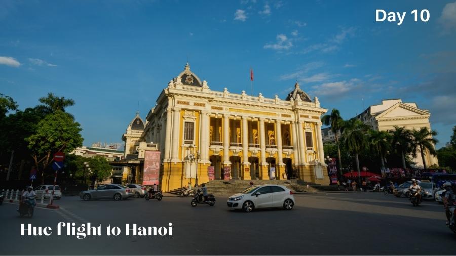 Flight to Hanoi