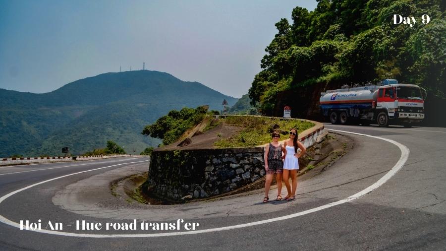 Road transfer Hoi An to hue