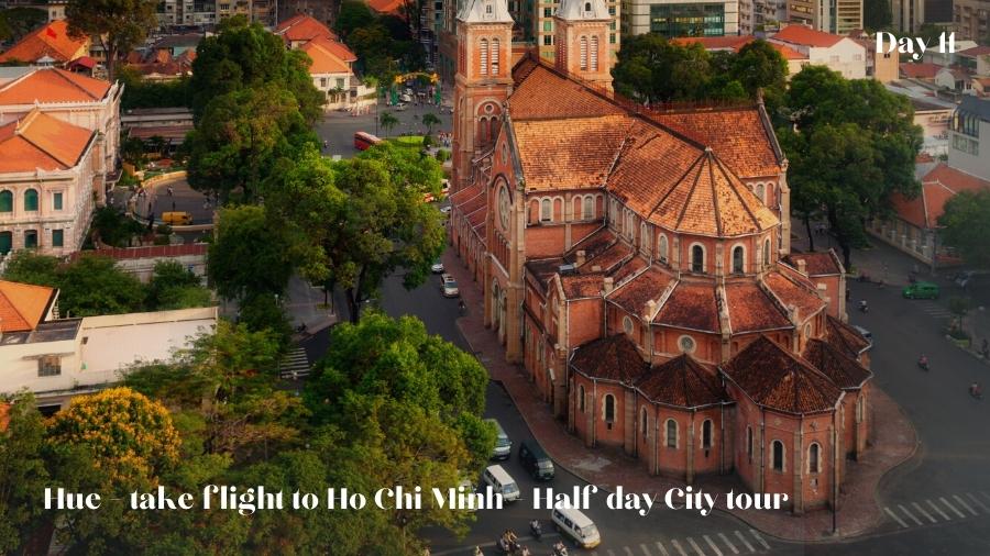 Take a flight to Ho Chi Minh