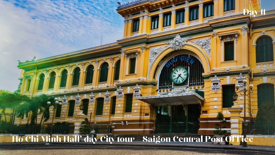 Ho Chi Minh City tour - Saigon central post office