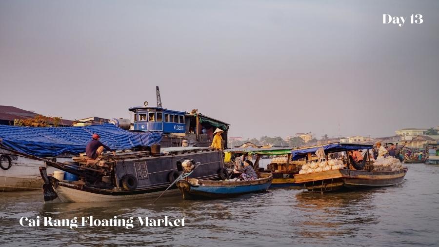 Visit Cai Rang floating market