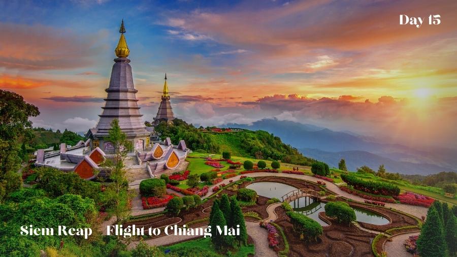 Day 15 Siem Reap – Flight To Chiang Mai
