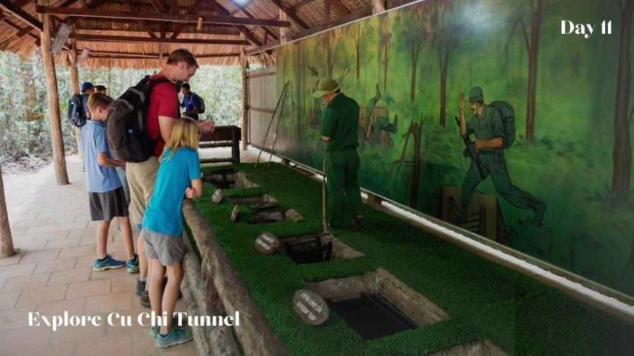 Day 11 Full Day Cu Chi Tunnels Ho Chi Minh City