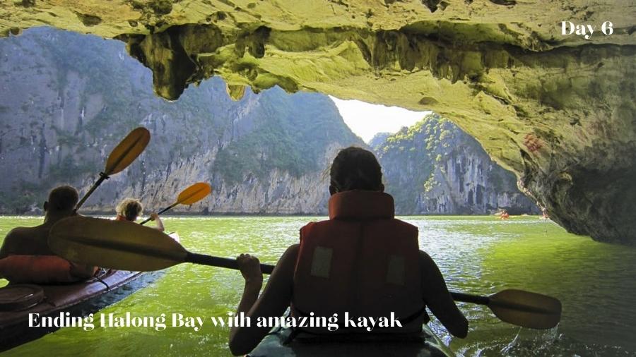 Enjoy amazing Kayaking in Halong Bay