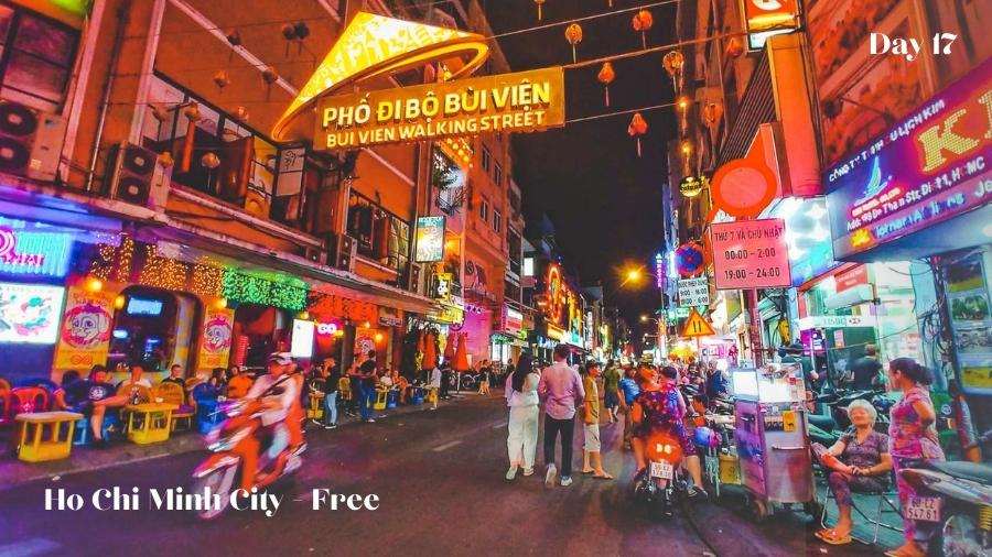 Enjoy free day in Saigon