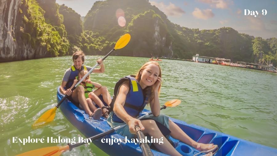 Day 9 Explore Halong Bay Enjoy Kayaking