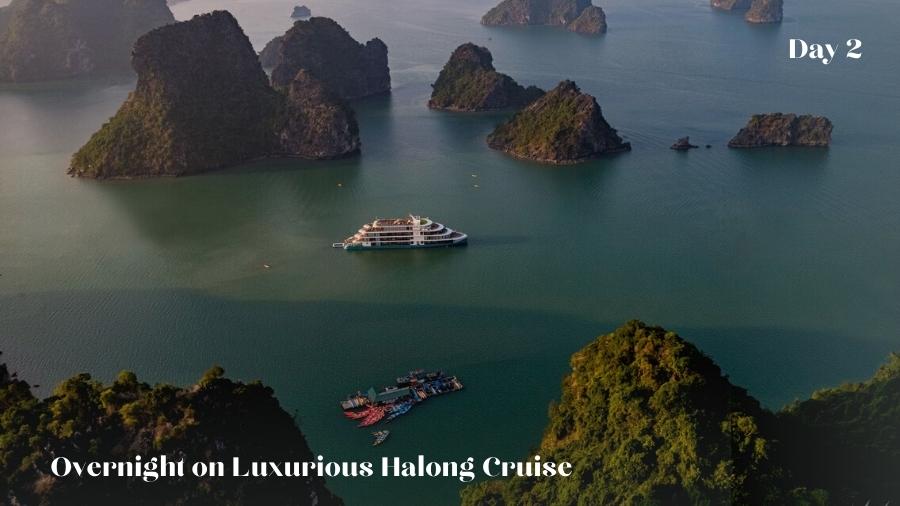 Day 2 Overnight On Luxurious Halong Cruise