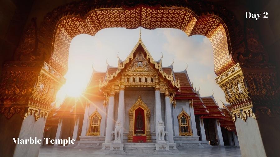 Day 2 Bangkok Wat Traimit Wat Pho Grand Palace Emerald Buddha Marble Temple (3)