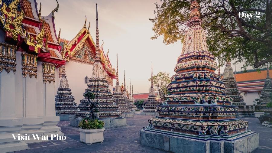 Day 2 Bangkok Wat Traimit Wat Pho Grand Palace Emerald Buddha Marble Temple