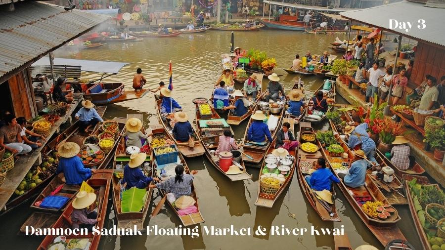 Day 3 Damnoen Saduak Floating Market & River Kwai (2)