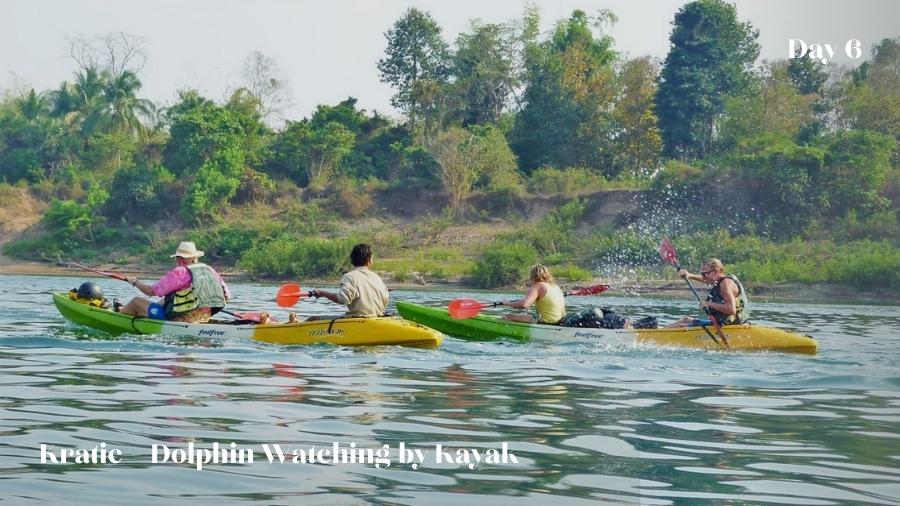 Kratie – Dolphin Watching By Kayak