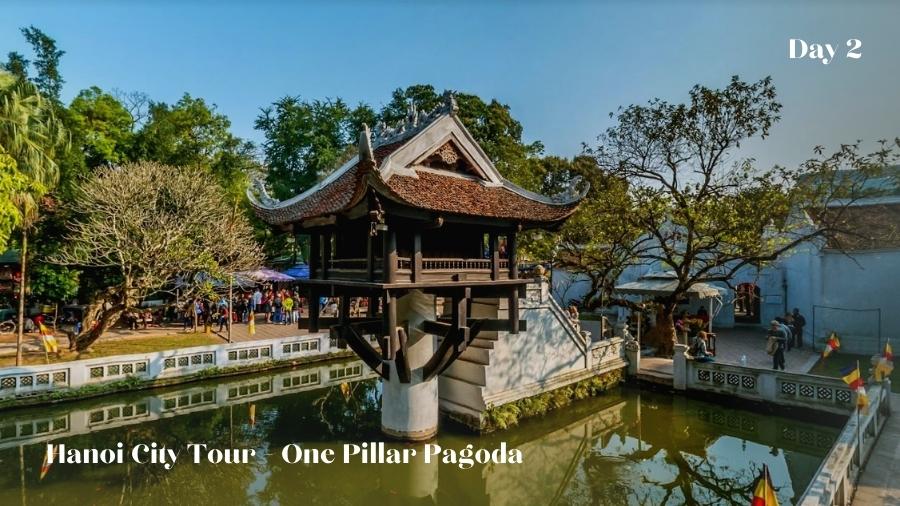 Day 2 Hanoi City Half Day City Tour – One Pillar Pagoda