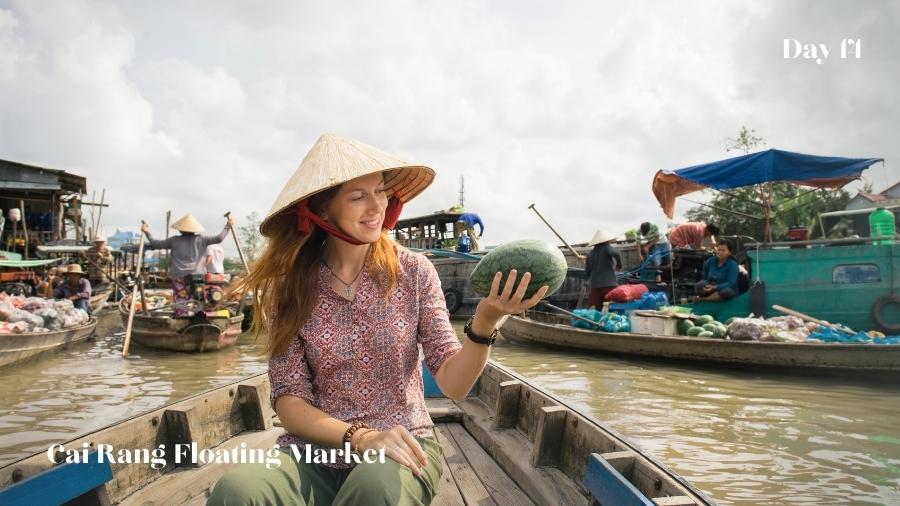 Day 14 Mekong Delta Tour - Cai Rang Floating Market