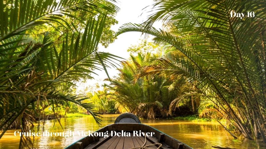 Day 16 Mekong Delta boat tour