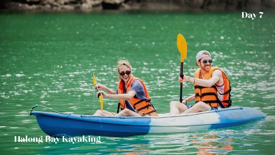 Day 7 Halong Bay Kayaking