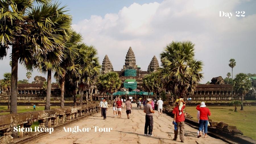 Day 22 Siem Reap – Angkor Thom – Angkor Wat