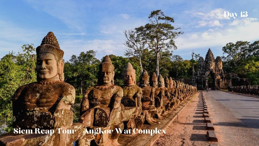 Day 13 Siem Reap – Ta Prohm – Angkor Wat – Phnom Bakheng
