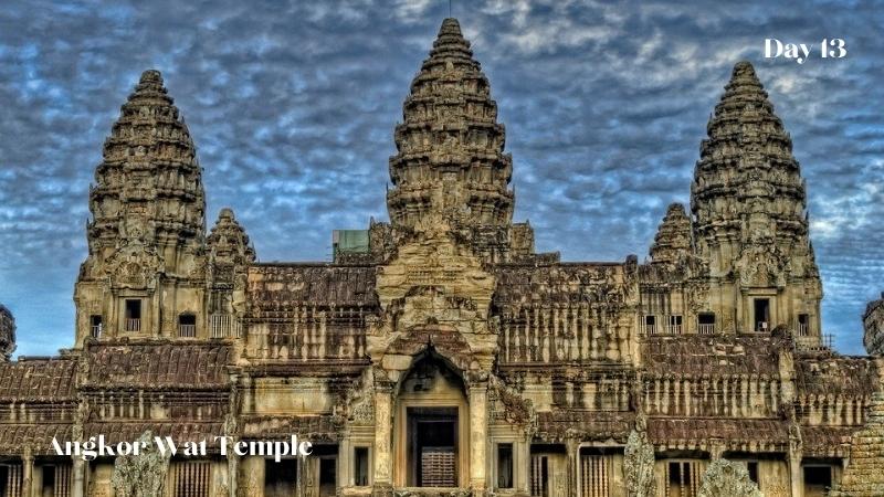 Day 13 Siem Reap Ta Prohm Angkor Thom Angkor Wat
