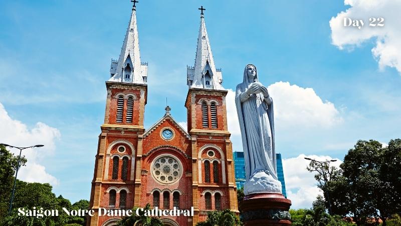 Day 22 Saigon Notre Dame Cathedral
