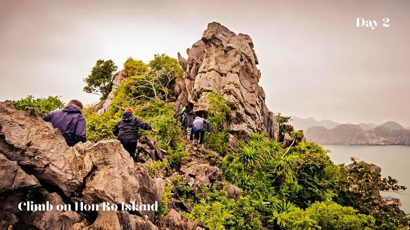 Climb on Hon Bo Island