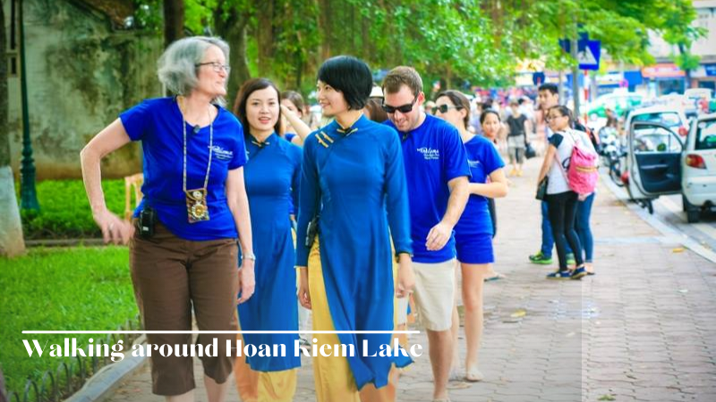 Walking Around Hoan Kiem Lake