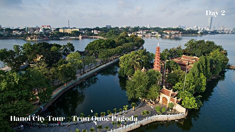 Day 2 Hanoi City Tran Quoc Pagoda
