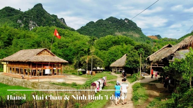 Hanoi Mai Chau & Ninh Binh 4 Days