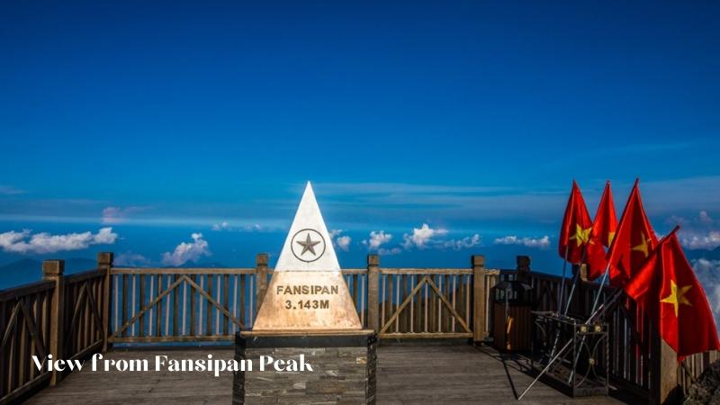 View From Fansipan Peak