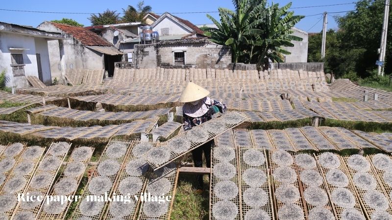 Rice Paper Making Village