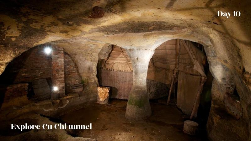 Day 10 Full Day Cu Chi Tunnels Ho Chi Minh City