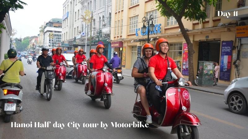 Day 11 Hanoi Half Day City Tour By Motorbike