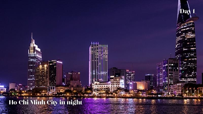 Ho Chi Minh City In Night