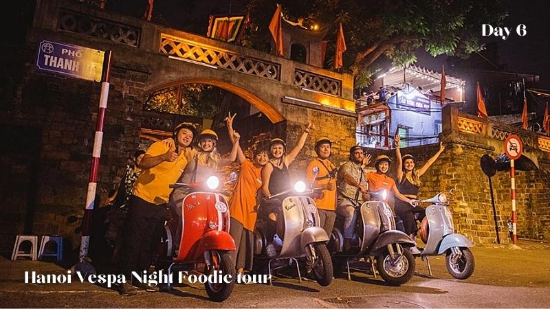 Hanoi Vespa Night Foodie Tour