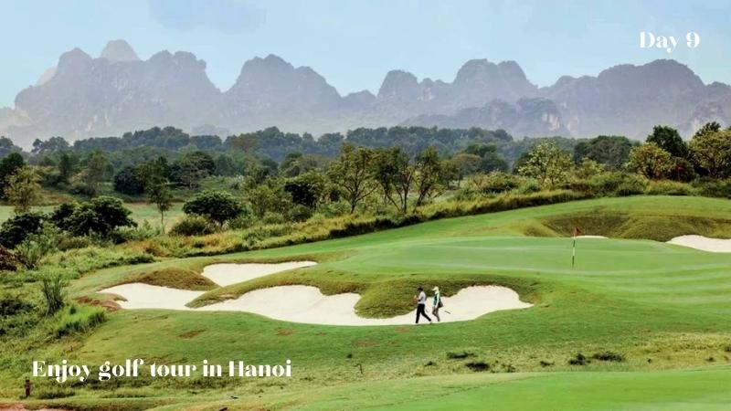 Day 9 Hanoi – Golf Course