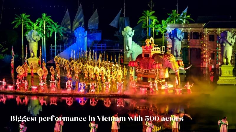 Biggest Performance In Vietnam With 500 Actors
