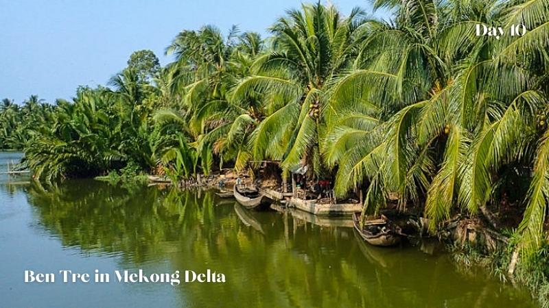 Ben Tre In Mekong Delta