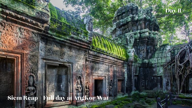 Day 11: Siem Reap - Full day at Angkor Wat 