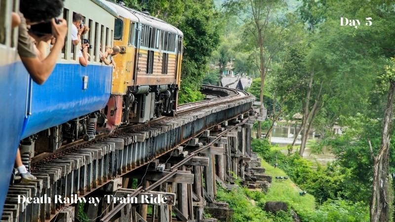 Day 5 Kanchanaburi Death Railway Train Ride