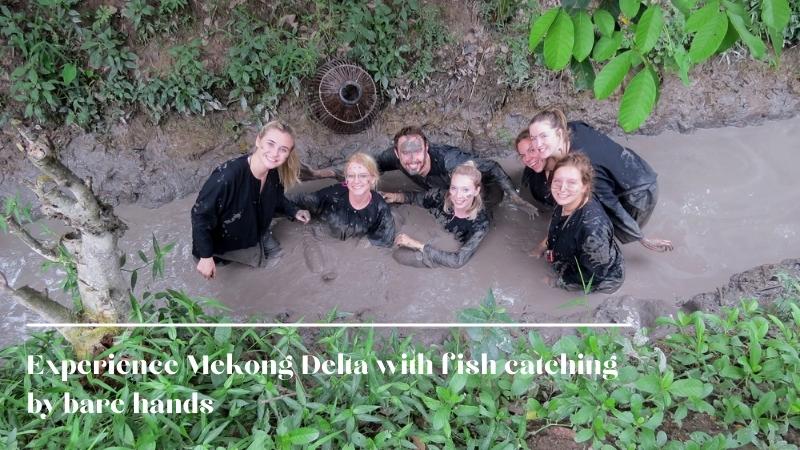 Experience Mekong Delta with Fish Catching by Bare Hands